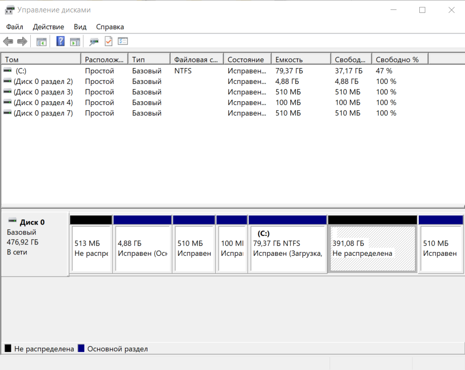 Раздел Диска Windows 10: Создаем 4 6138720ababf1170905460