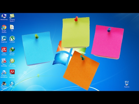 Стикеры на Рабочий Стол Windows 10: Укрась! 2 hqdefault