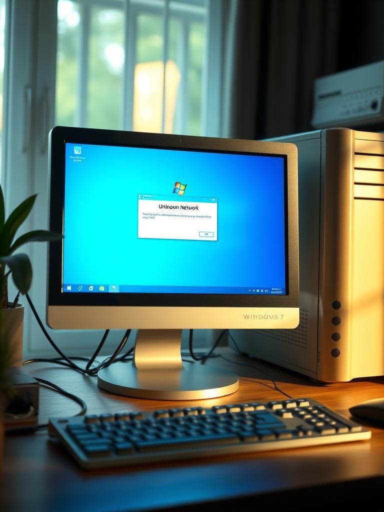 Неопознанная сеть Windows 7? Легко исправить! 1 Неопознанная сеть Windows 7? Легко исправить!