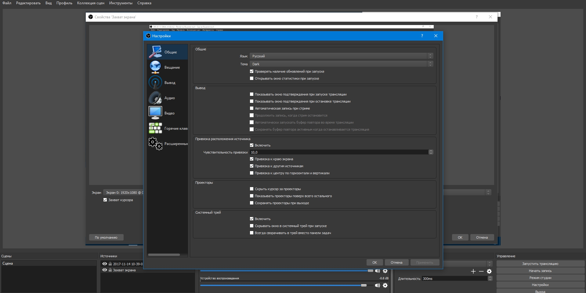 Экран Windows 10: Запиши видео! 5 obs 1576476946